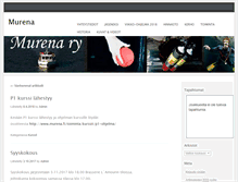 Tablet Screenshot of murena.fi